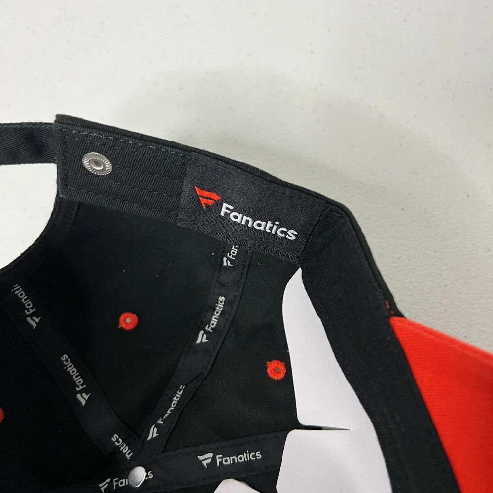 Fanatics Mens Black Orange Philadelphia Flyers Hockey NHL‎ Adjustable Hat Size L - Picture 6 of 8